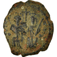 Monnaie, Justin II, Decanummium, 575-576, Antioche, TTB, Bronze, Sear:383 - Bizantine