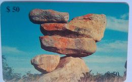 Zim$ $50   Rocks Exp 8/2000 - Simbabwe