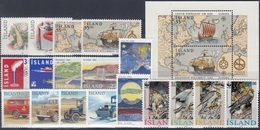 +G2337. Iceland 1992. Year Set. MNH(**) - Années Complètes