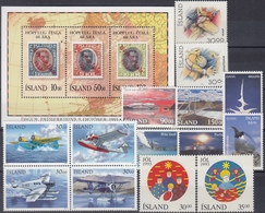 +A1922. Iceland 1993. Year Set. MNH(**) - Full Years