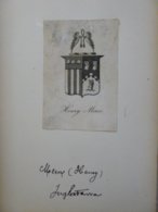 Ex-libris Héraldique Illustré XIXème - Angleterre - HENRY MEUX - Bookplates