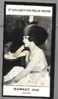 Jane Mayer "dite Jane Marnac", Actrice Belge D' Opéra Née à Bruxelles - 3 Eme Collection Photo Felix POTIN 1922 - Félix Potin