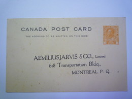 2020 - 4598  ENTIER POSTAL Au Départ De MONTREAL  1923   XXX - 1903-1954 De Koningen