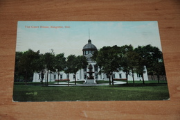 3186-         CANADA, ONTARIO, KINGSTON, THE COURT HOUSE - 1908 - Kingston