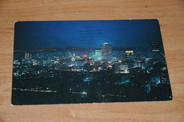 3193-         CANADA, QUEBEC, MONTREAL,   AT NIGHT  - STAMP EXPO 1967 - Montreal