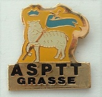 D05 Pin's ASPTT GRASSE Alpes-Maritimes MOUTON Achat Immédiat - Postes
