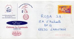 Entier Postal PAP Repiqué Corrèze Collonges La Rouge La Fenaison D'Olt Conserves Vins Cahors Foie Gras - Prêts-à-poster:private Overprinting