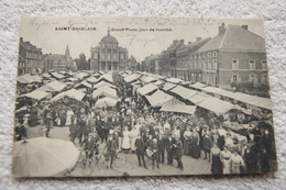 Saint-Ghislain "Grand' Place, Jour De Marché" - Saint-Ghislain