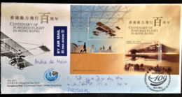 Hong Kong, Circulated FDC To Portugal, "Aviation", "Aircrafts", 2011 - FDC