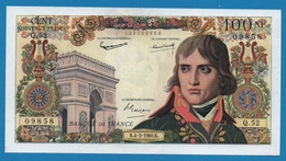 FRANCE 100 Nouveaux Francs 4.2.1960 " Bonaparte" 		# Q.52  09858 - 100 NF 1959-1964 ''Bonaparte''