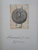 Ex-libris Héraldique Illustré XIXème - Angleterre - JAMES NEUWOOD - Bookplates