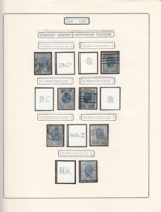 PERFINS, KING CAROL I STAMPS, 1892-1953, ROMANIA - Perfins