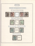 PERFINS, KING CAROL I STAMPS, 1891-1953, ROMANIA - Perfins