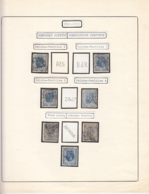 PERFINS, KING CAROL I STAMPS, 1892-1953, ROMANIA - Perfins