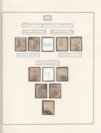 PERFINS, KING FERDINAND STAMPS, 1921, ROMANIA - Perforés