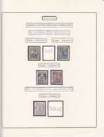 PERFINS, KING FERDINAND, SOCIAL ASSISTANCE STAMPS, 1891-1953, ROMANIA - Perfins