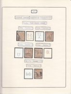 PERFINS, KING FERDINAND STAMPS, 1921, ROMANIA - Perforiert/Gezähnt