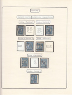 PERFINS, KING FERDINAND STAMPS, 1920-1925, ROMANIA - Perforés