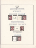 PERFINS, KING CAROL II STAMPS, 1930, ROMANIA - Perfins