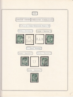 PERFINS, KING CAROL II STAMPS, 1930, ROMANIA - Perfin