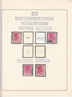 PERFINS, KING CAROL II STAMPS, 1935, ROMANIA - Perforiert/Gezähnt