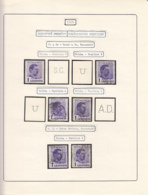 PERFINS, KING CAROL II STAMPS, 1935, ROMANIA - Perforadas