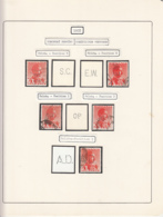 PERFINS, KING CAROL II STAMPS, 1935, ROMANIA - Perforés