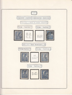 PERFINS, KING FERDINAND STAMPS, 1921, ROMANIA - Perfin