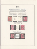 PERFINS, KING FERDINAND STAMPS, 1920, ROMANIA - Perforiert/Gezähnt