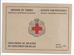 Postzegelboekje 914A Prinses Charlotte-Rode Kruis - Markenheftchen 1953-....