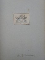 Ex-libris Illustré XIXème - STAEL - Bibliothèque De Coppet - Bookplates