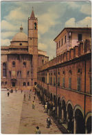 ASCOLI PICENO - PIAZZA DEL POPOLO - BASILICA DI S. FRANCESCO - VIAGG.1964 -13269 - Ascoli Piceno