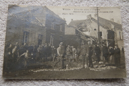 Carte Photo, Wihéries "Effets Des Mines Allemandes (1919)" - Dour