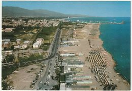 MARINA DI CARRARA - MASSA - LUNGOMARE E SPIAGGIA -38295- - Massa