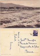 MARINA DI MASSA - LA SPIAGGIA - VIAGG. 1949 -97736- - Massa