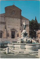 PORTO SAN GIORGIO - ASCOLI PICENO - FONTANA E CATTEDRALE DI S. GIORGIO -96654- - Ascoli Piceno