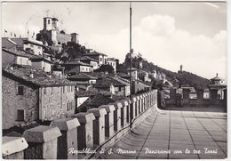 REPUBBLICA DI S. MARINO - PANORAMA CON LE TRE TORRI -11717- - San Marino