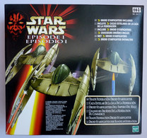 BOITE FIGURINE STAR WARS LA GUERRE DES ETOILES VAISSEAU 3 DROIDS STAR FIGHTER - Episodio I