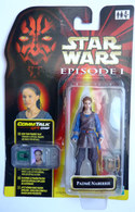 STAR WARS 1995 BLISTER EU Version 2 EPISODE I FIGURINE PADME NABERRIE Comlink - Episode I