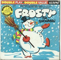 FROSTY THE SNOWMAN – WONDERLAND RECORDS - SANDPIPERS MITCH MILLER ORCHESTRA VINYL - 1966 - Niños