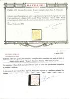 Parma Governo Provvisorio 40 C. Vermiglio Chiaro Usato (Certificato Raybaudi, Sorani) Sassone N.17a - Parme