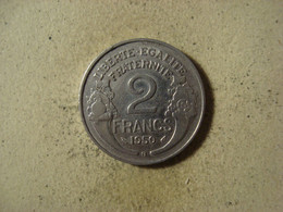 MONNAIE FRANCE 2 FRANCS 1950 B MORLON - 2 Francs
