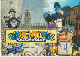 313-Carnevale Di CENTO (FE)-2008-Carneval-Carnival-Karneval-Bollo Speciale Figurato - Catedral De San Nicolás