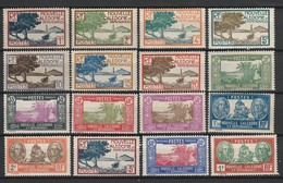 NOUVELLE CALEDONIE 1928-40 YT N° 139, 140, 141, 142, 143, 144, 145, 147, 147A, 148, 150, 156, 157, 180, 182 Et 184 */** - Unused Stamps
