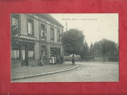 CPA  - Auneuil  - (Oise) - Avenue De La Gare - Auneuil