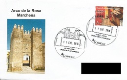 SPAIN. POSTMARK. ARCO DE LA ROSA. MARCHENA. 2018 - Altri & Non Classificati