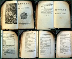 BOUFLERS (Chevalier De). VILLETTE (Marquis De).  Oeuvres. - 1701-1800