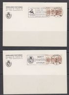 Greenland 1982 + 1983 Dundas 2 Cards (46511) - Covers & Documents