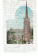CPA USA New York TRINITY CHURCH Écrite En 1906 - Kerken