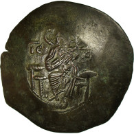 Monnaie, Manuel I Comnène, Aspron Trachy, Constantinople, TB, Billon, Sear:1966 - Byzantine
